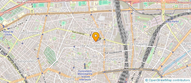 localisation de l'entreprise MADAME MARIE PECQUERIE  PARIS