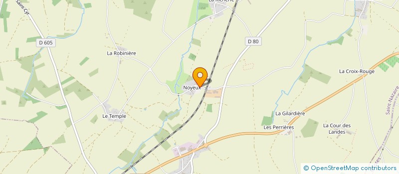 localisation de l'entreprise MADAME MARIE PEDEAU  SAINT-HILAIRE-DE-CHALEONS