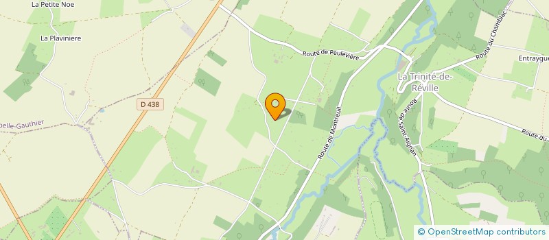 localisation de l'entreprise MADAME MARIE PEJU  LA TRINITE-DE-REVILLE