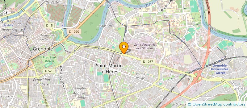 localisation de l'entreprise MADAME MARIE PELEN  SAINT-MARTIN-D'HERES