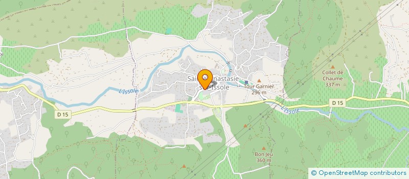 localisation de l'entreprise MADAME MARIE PELISSIER à SAINTE-ANASTASIE-SUR-ISSOLE