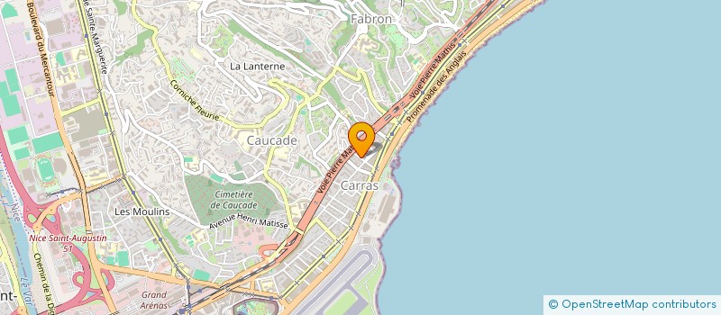 localisation de l'entreprise MADAME MARIE PELLETIER à NICE