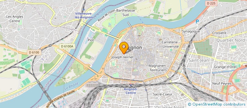 localisation de l'entreprise MADAME MARIE PELLOUX  AVIGNON