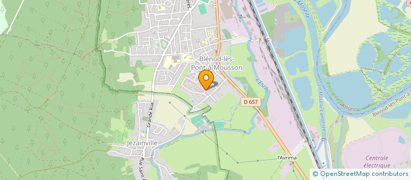 localisation de l'entreprise MADAME MARIE PELLUCHON  BLENOD-LES-PONT-A-MOUSSON