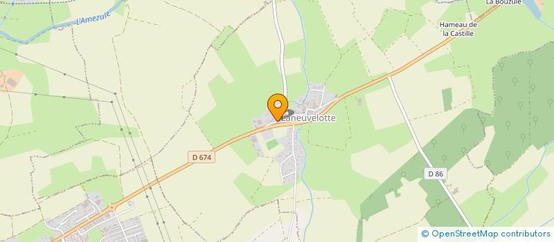 localisation de l'entreprise MADAME MARIE PELTRE  LANEUVELOTTE