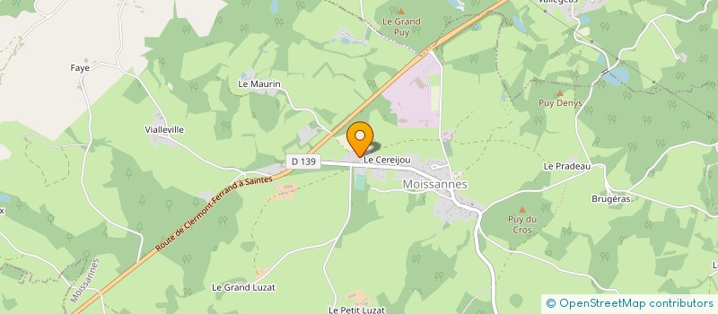 localisation de l'entreprise MADAME MARIE PENANHOAT  LA GENEYTOUSE