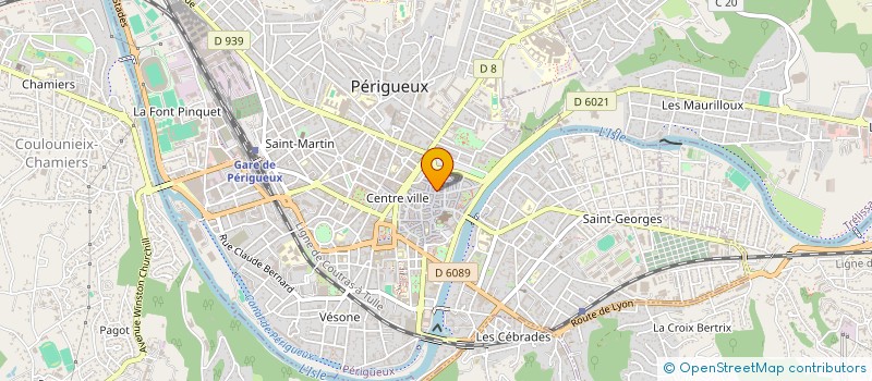 localisation de l'entreprise MADAME MARIE PENOT à PERIGUEUX