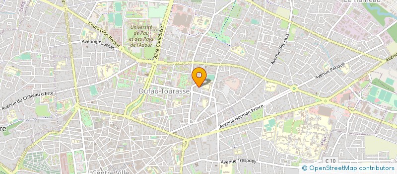 localisation de l'entreprise MADAME MARIE PERARNAUD à PAU