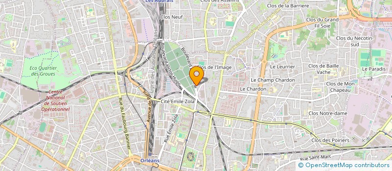 localisation de l'entreprise MADAME MARIE PERDOUX à ORLEANS