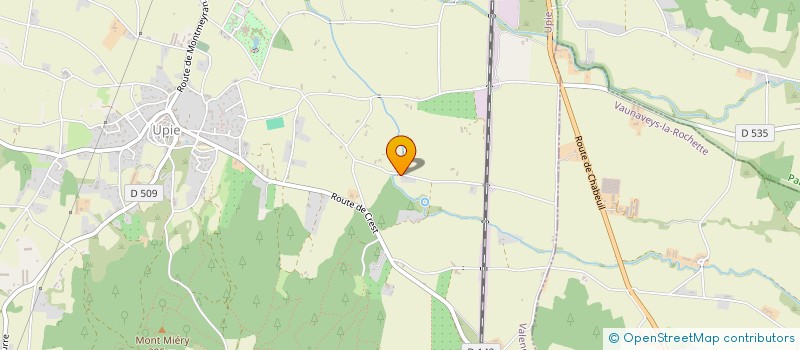 localisation de l'entreprise MADAME MARIE PERDRIOLE  UPIE