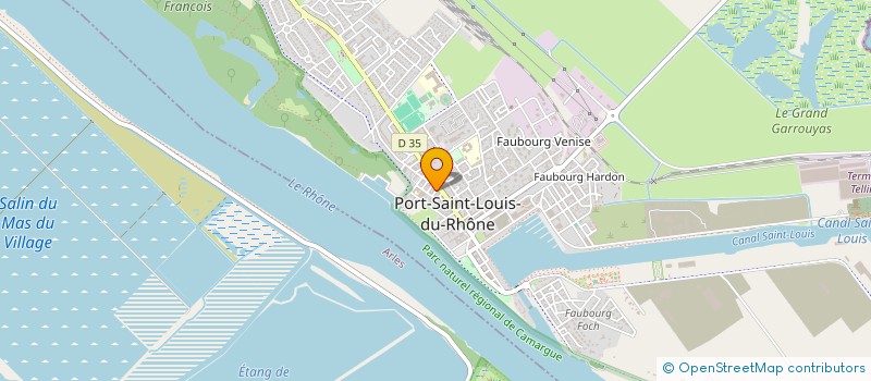localisation de l'entreprise MADAME MARIE PEREA à PORT-SAINT-LOUIS-DU-RHONE