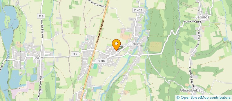 localisation de l'entreprise MADAME MARIE PEREIRA  ORLEIX