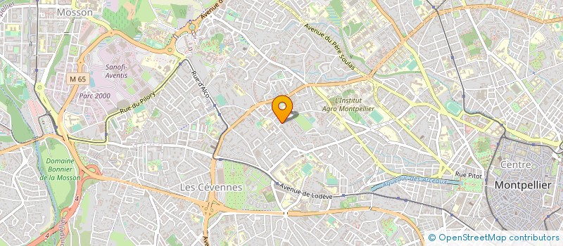 localisation de l'entreprise MADAME MARIE PEREZ à MONTPELLIER