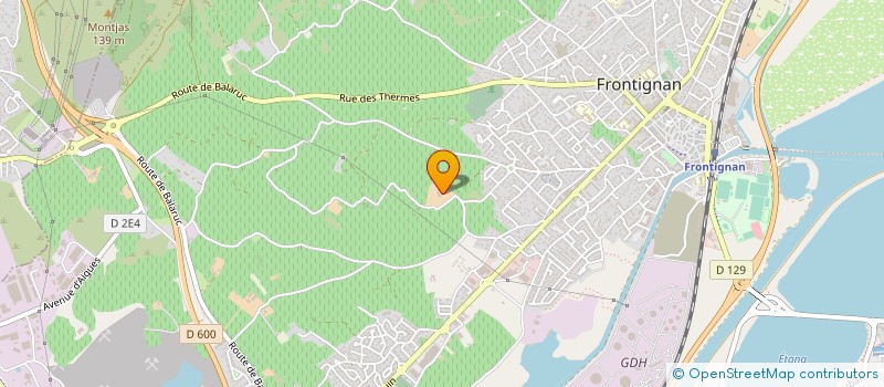 localisation de l'entreprise MADAME MARIE PEREZ à FRONTIGNAN