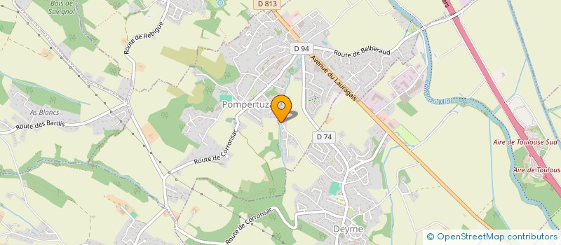 localisation de l'entreprise MADAME MARIE PERIES  POMPERTUZAT