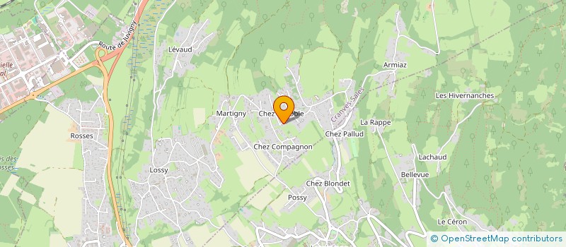 localisation de l'entreprise MADAME MARIE PERNIN  CRANVES-SALES