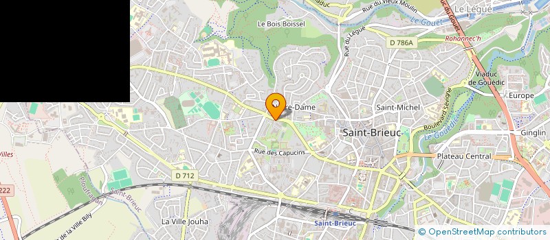 localisation de l'entreprise MADAME MARIE PERON à SAINT-BRIEUC