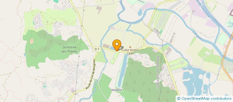 localisation de l'entreprise MADAME MARIE PERRAIS à ROQUEBRUNE-SUR-ARGENS