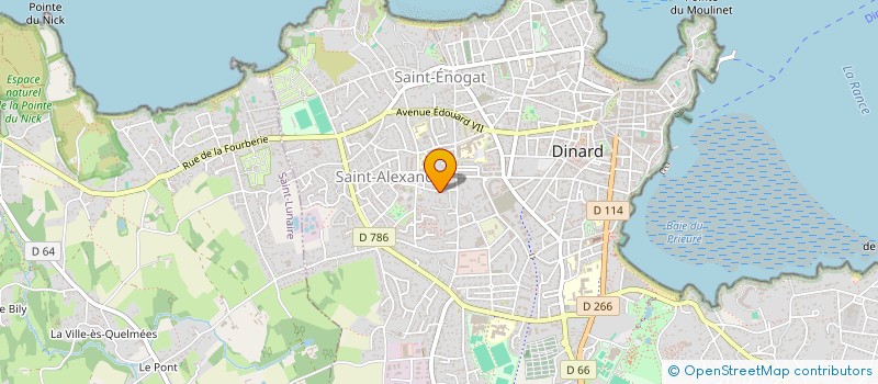 localisation de l'entreprise MADAME MARIE PERRAULT  SAINT-BRIAC-SUR-MER