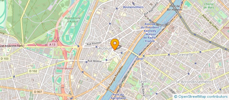 localisation de l'entreprise MADAME MARIE PERRAULT  PARIS