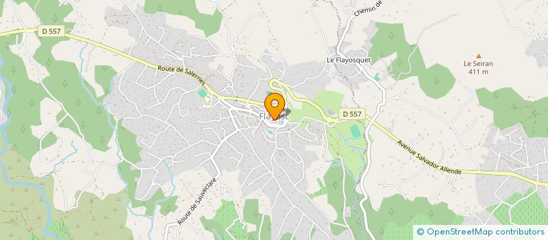 localisation de l'entreprise MADAME MARIE PERRAULT PEUCKERT  FLAYOSC