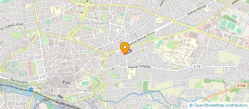 localisation de l'entreprise MADAME MARIE PERRET à PAU