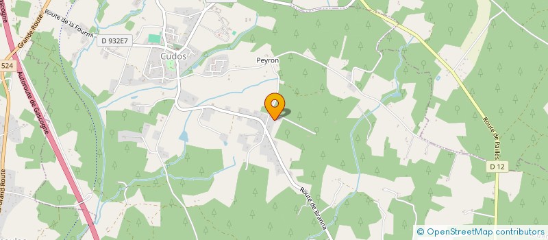 localisation de l'entreprise MADAME MARIE PERRET  CUDOS