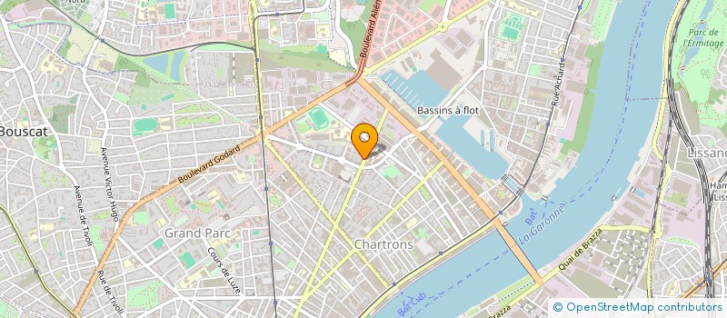 localisation de l'entreprise MADAME MARIE PERRICHON  BORDEAUX