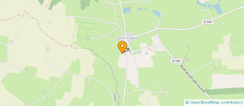 localisation de l'entreprise MADAME MARIE PERRIER  SAINT-LEGER