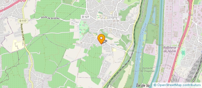 localisation de l'entreprise MADAME MARIE PERRIN à IRIGNY