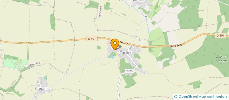 localisation de l'entreprise MADAME MARIE PERRIN  COCHEREL