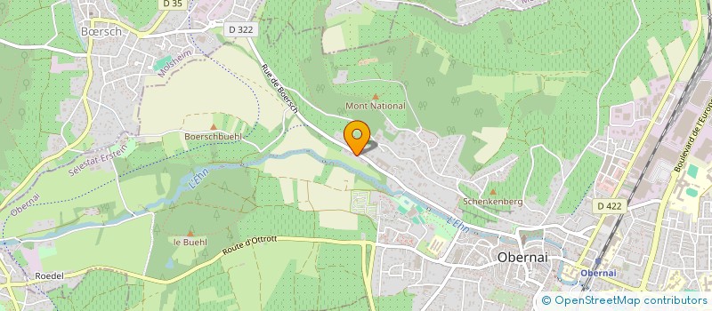 localisation de l'entreprise MADAME MARIE PERRIN  BARR