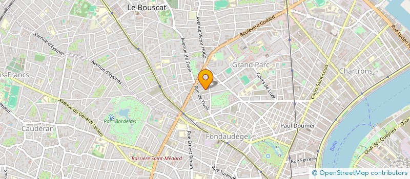 localisation de l'entreprise MADAME MARIE PERROIS à BORDEAUX
