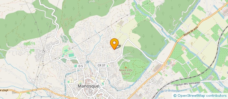 localisation de l'entreprise MADAME MARIE PERSON à MANOSQUE