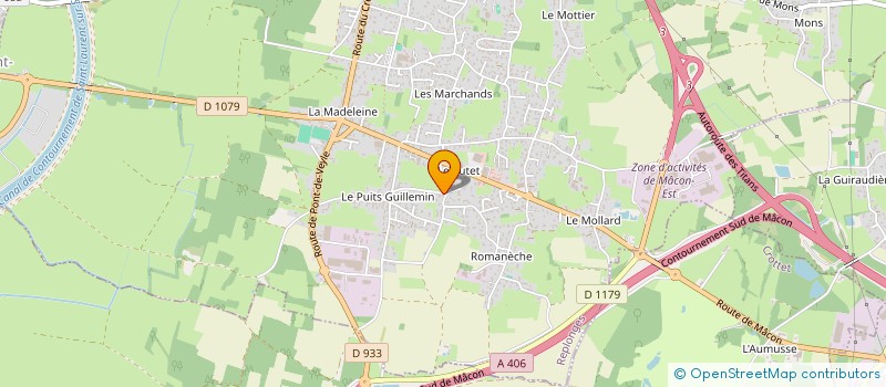 localisation de l'entreprise MADAME MARIE PETIT à REPLONGES