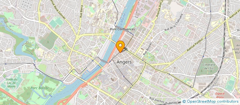 localisation de l'entreprise MADAME MARIE PETIT  ANGERS