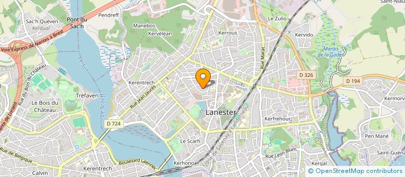 localisation de l'entreprise MADAME MARIE PETO MANSO  LANESTER