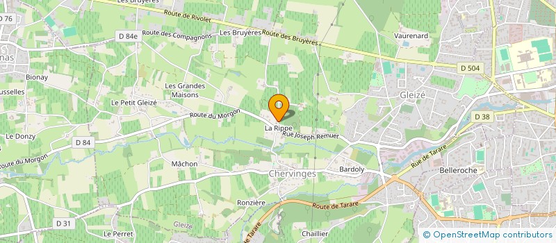 localisation de l'entreprise MADAME MARIE PETRAULT  GLEIZE