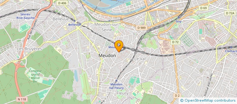 localisation de l'entreprise MADAME MARIE PETRON à MEUDON