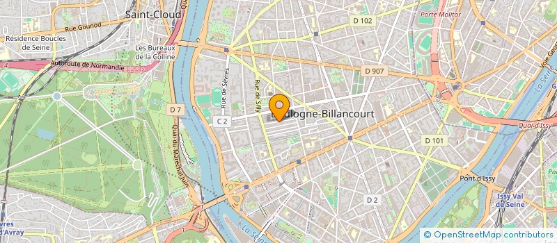 localisation de l'entreprise MADAME MARIE PHILIPPE à BOULOGNE-BILLANCOURT