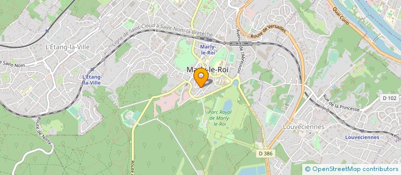 localisation de l'entreprise MADAME MARIE PHINO  MARLY-LE-ROI