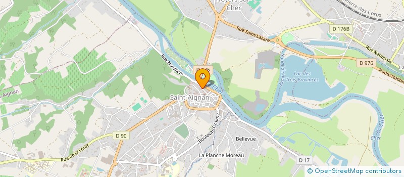 localisation de l'entreprise MADAME MARIE PIAU  SAINT-AIGNAN