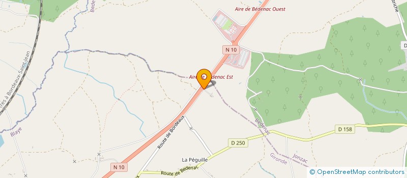 localisation de l'entreprise MADAME MARIE PIAUD  LARUSCADE