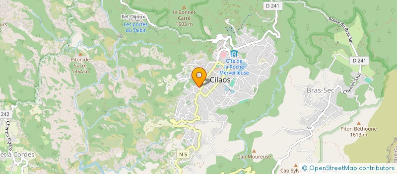 localisation de l'entreprise MADAME MARIE PICARD à CILAOS