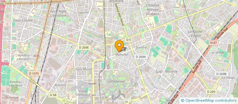 localisation de l'entreprise MADAME MARIE PICAZO  GRENOBLE