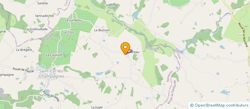 localisation de l'entreprise MADAME MARIE PIECZYNSKI  SAINT CYR LES CHAMPAGNES