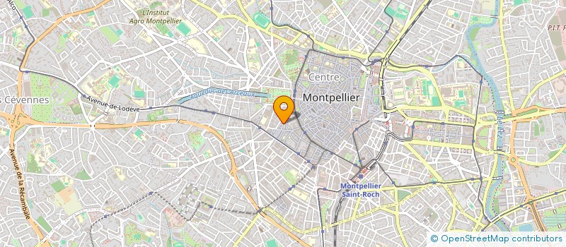 localisation de l'entreprise MADAME MARIE-PIER PIPON-LAVOIEI à MONTPELLIER