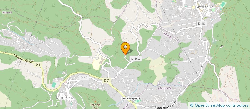 localisation de l'entreprise MADAME MARIE PIERAZZI  MIMET