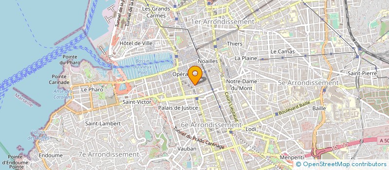 localisation de l'entreprise MADAME MARIE PIERI  MARSEILLE