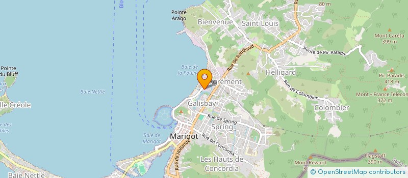 localisation de l'entreprise MADAME MARIE PIERRE  SAINT MARTIN